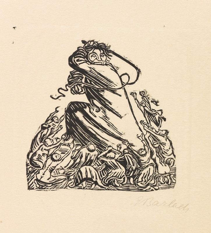 Der Kopf by Эрнст Барлах, 1919 — digital art print download