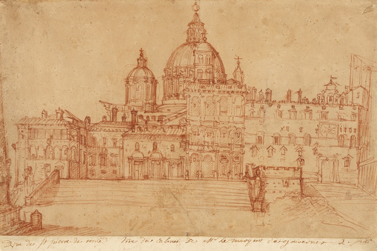 View of Saint Peter's — Federico Zuccaro