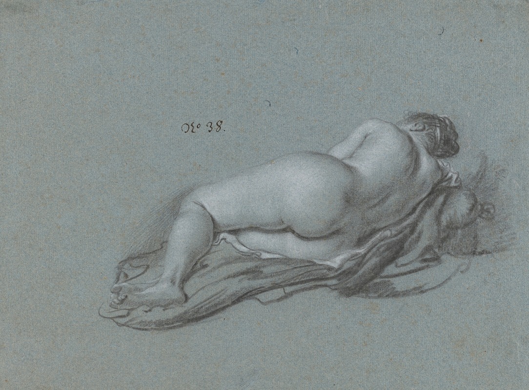 Reclining Female Nude — Фердинанд Бол