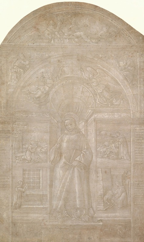 Saint Leonard and Four Episodes from His Life — Francesco di Paolo da Montereale