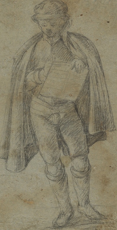 Standing Male Figure by Franciabigio, 1515 — digital art print download