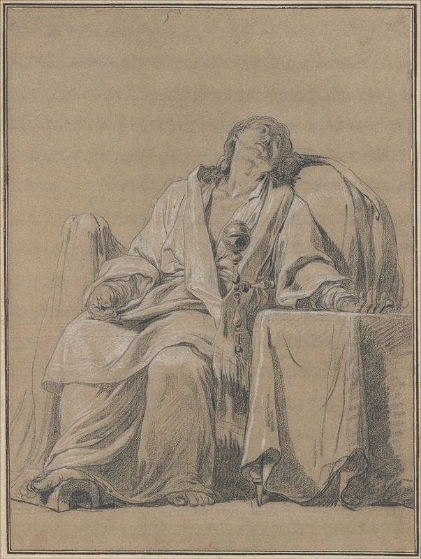 Youth Sleeping in a Chair — Франсуа-Анри Винсент