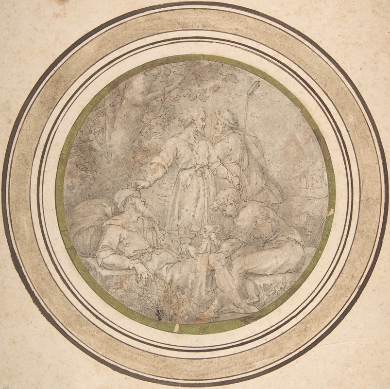The Drunkenness of Noah — Friedrich Sustris