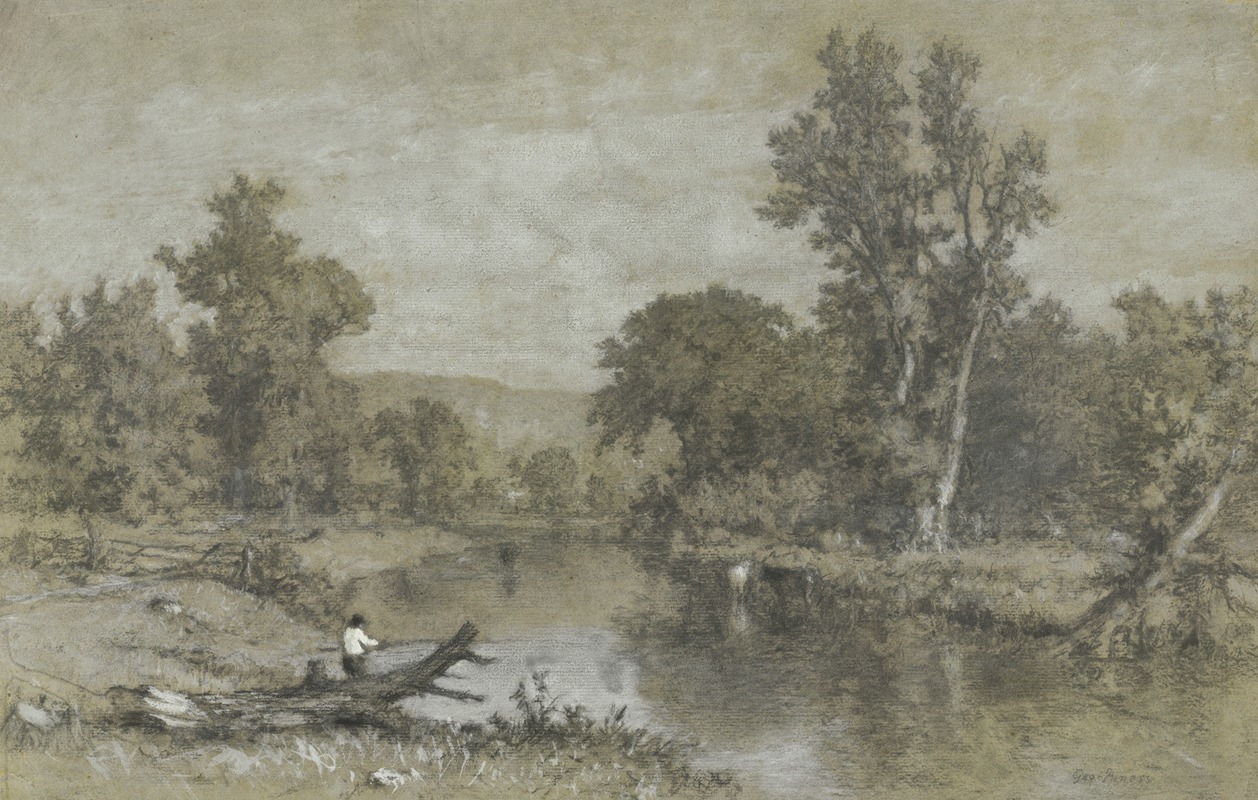 Milton, New York by Джордж Иннес — digital art print download