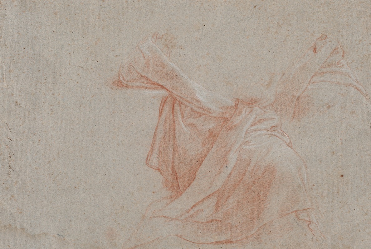 Study of Draperies by Giacomo Zoboli — digital art print download