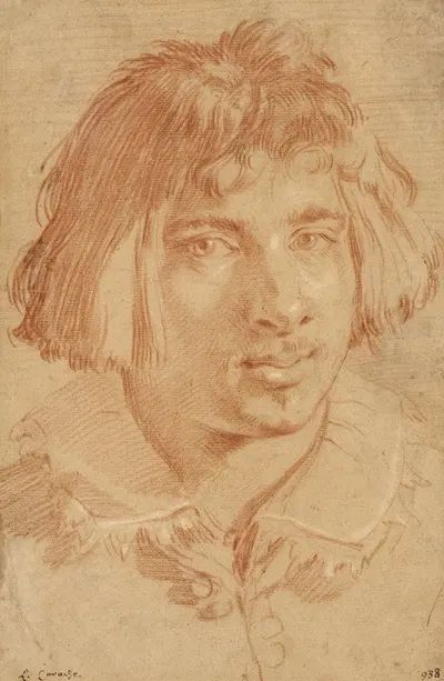 Portrait of a Young Man by Джан Лоренцо Бернини, 1630 — digital art print download