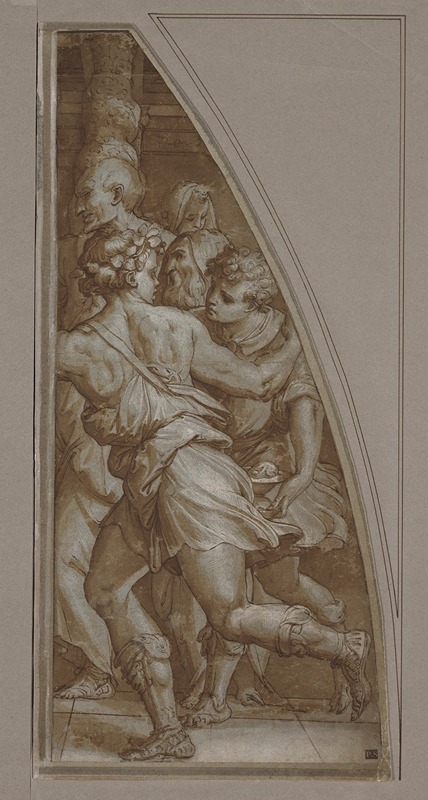 Youth Running by Giorgio Vasari, 1544–1545 — digital art print download