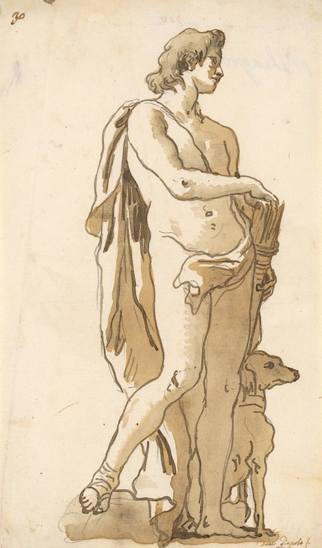 Meleager, Turning to the Right — Джованни Доменико Тьеполо