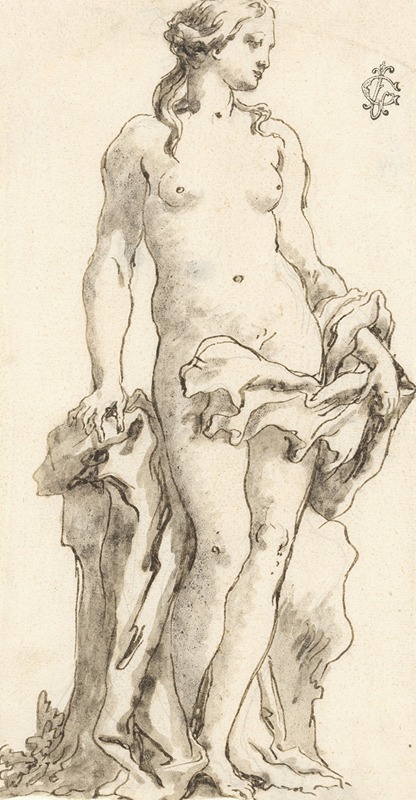 Venus by Джованни Доменико Тьеполо — digital art print download