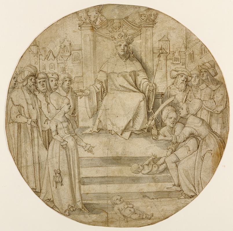 The Judgment of Solomon by Ганс фон Кульмбах, 1510–1515 — digital art print download