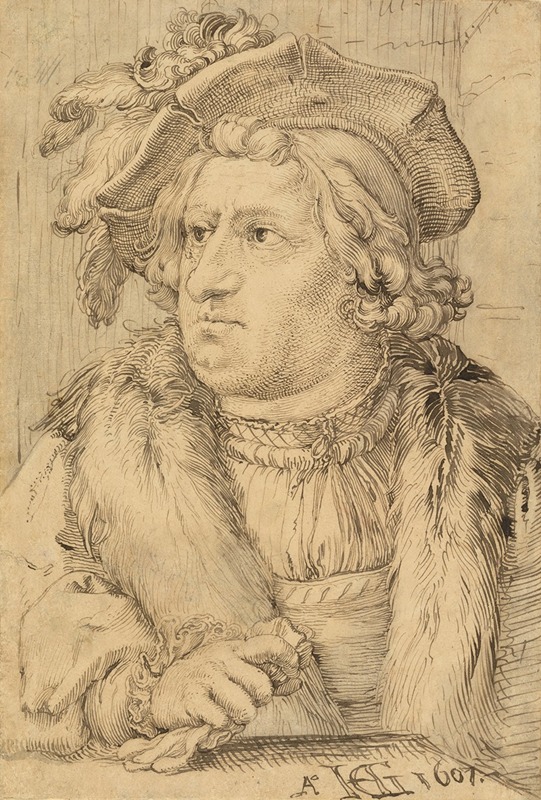 Portrait of a Man — Hendrick Goltzius