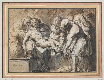 The Entombment by Jacob Jordaens — digital art print download