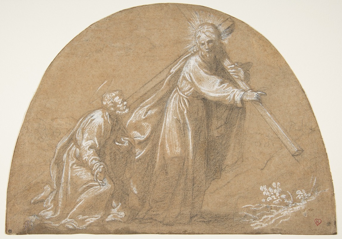Domine, Quo Vadis by Якопо Виньяли, 1592–1664 — digital art print download