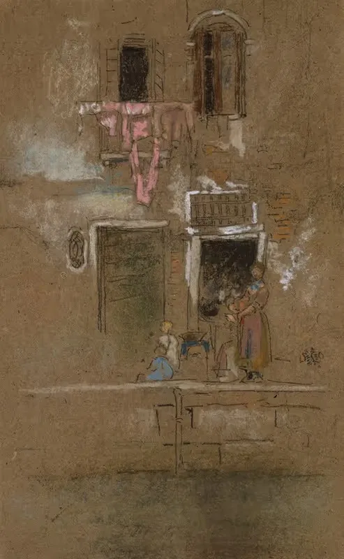 Note in Pink and Brown by James Abbott McNeill Whistler — digital art print download