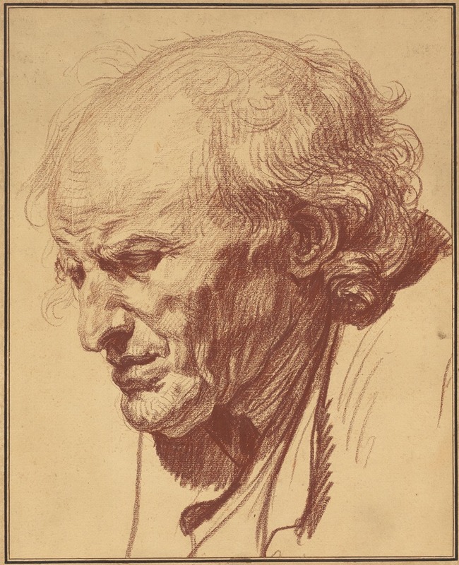 Head of an Old Man — Jean-Baptiste Greuze