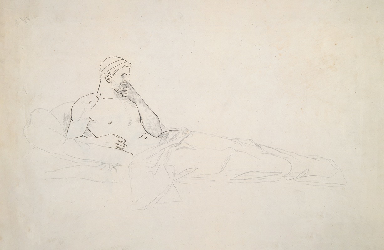 Study for King Candaules by Жан-Леон Жерома — digital art print download