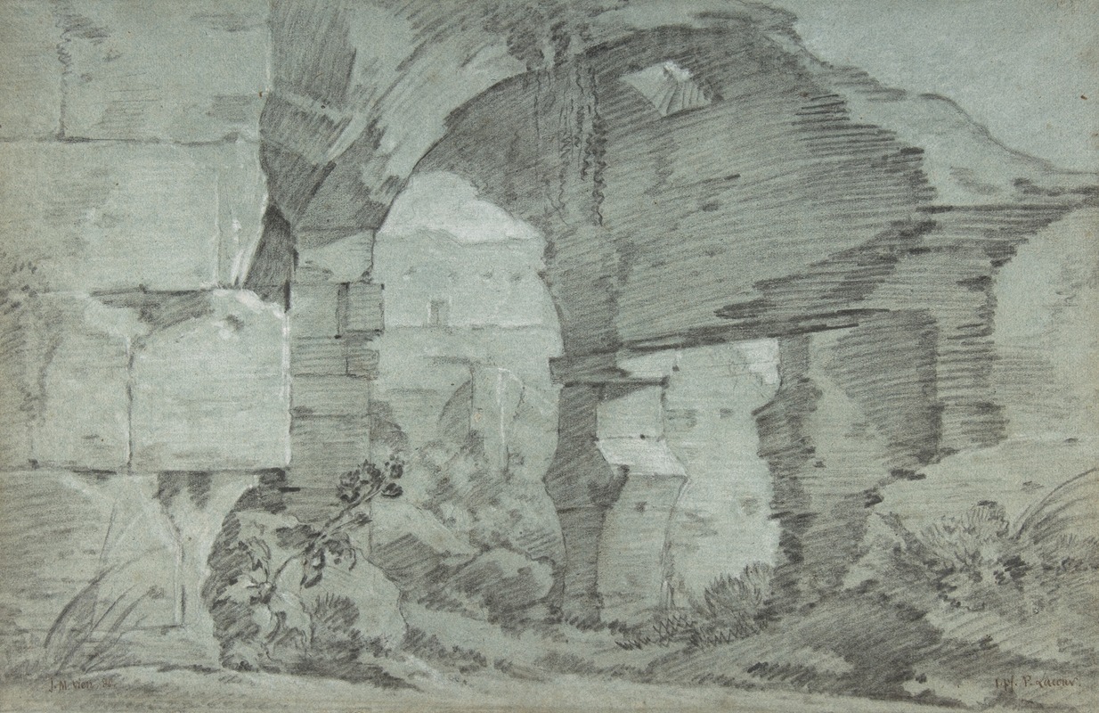 View of the Colosseum — Joseph-Marie Vien
