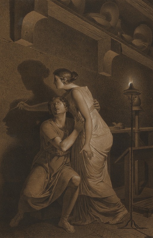 The Invention of Drawing — Joseph Benoît Suvée