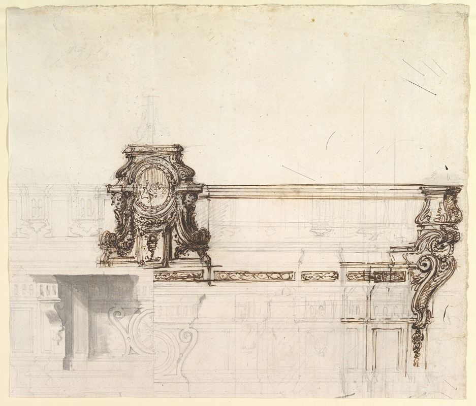 Design for an Altar by Luigi Vanvitelli, 1700–1773 — digital art print download