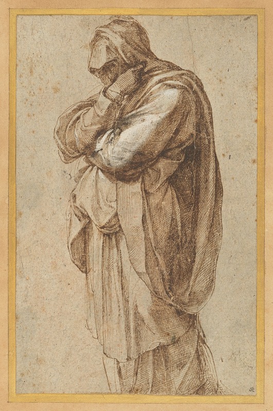 Study of a Mourning Woman — Michelangelo
