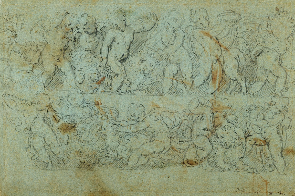 Frieze of Putti — Paolo Farinati