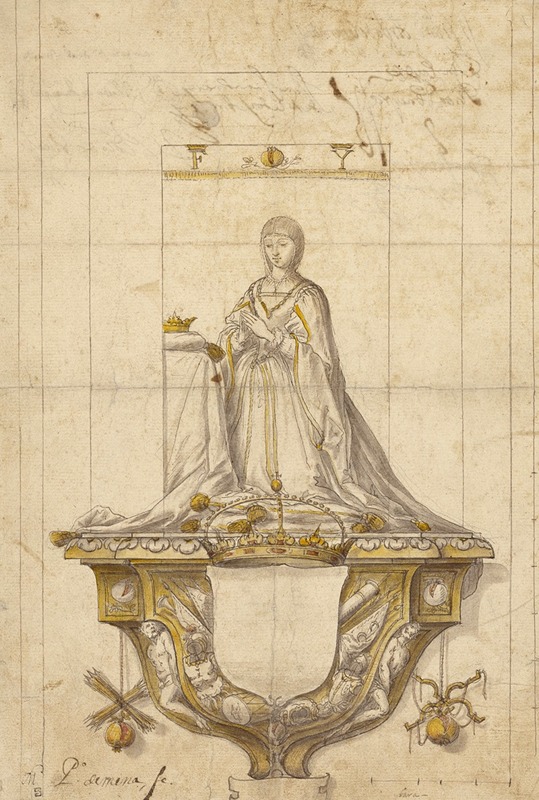 Study for a Statue of Queen Isabella — Pedro Mena y Medrano