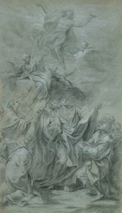 The Ascension of Christ by Pierre Charles Trémolières — digital art print download
