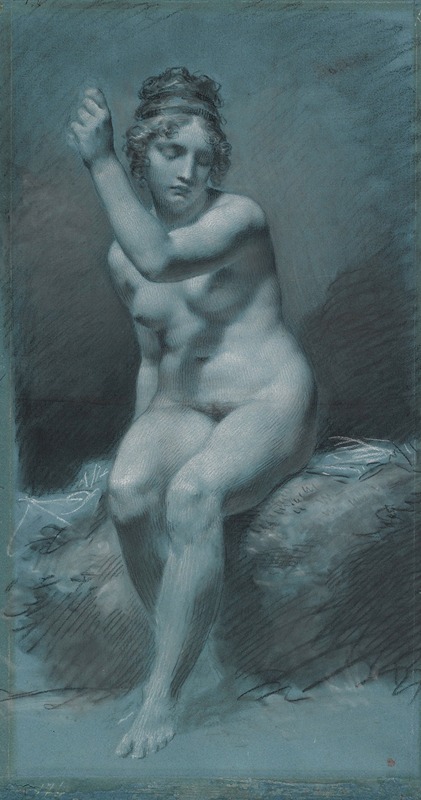 Study of a Female Nude — Pierre-Paul Prud'hon