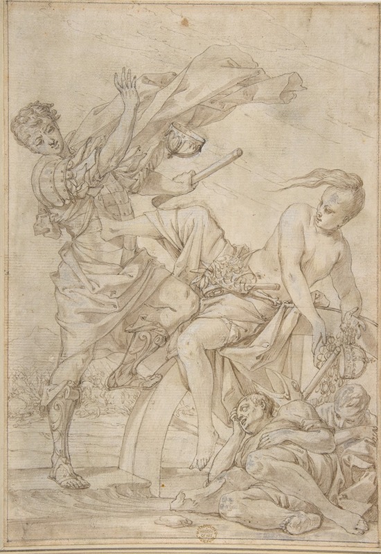 Allegory of Fortune — Пьетро Теста