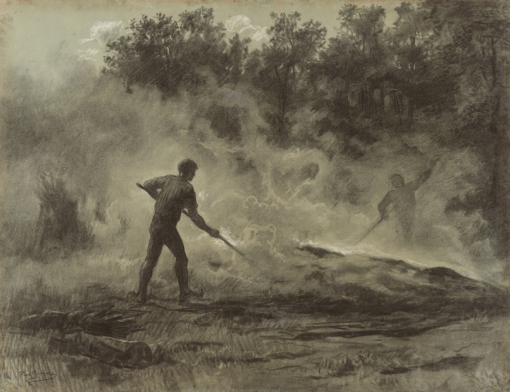 Charcoal burners (Les charbonniers) — Rosa Bonheur