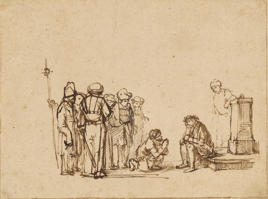 The Mocking of Christ — Anonymous