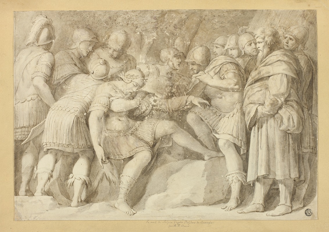 The Death of Scipio — Adam Friedrich Oeser