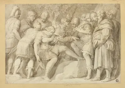 The Death of Scipio by Adam Friedrich Oeser — digital art print download