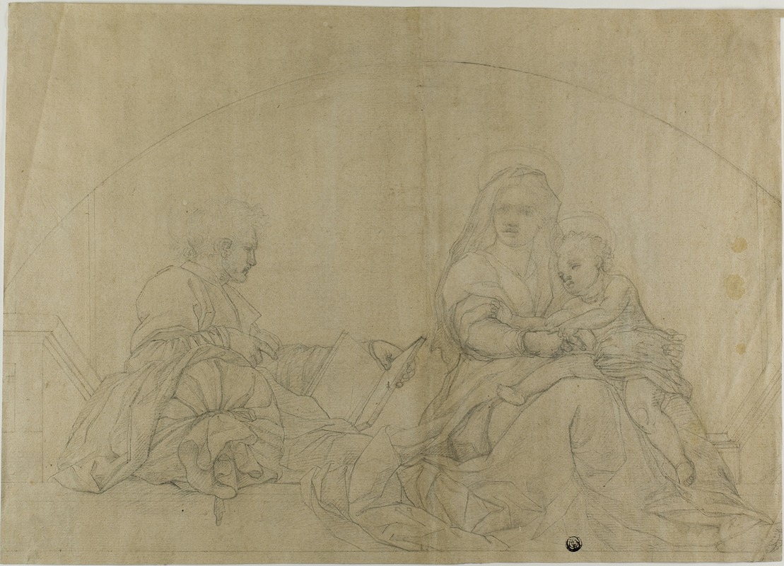 Madonna del Sacco by After Andrea del Sarto — digital art print download