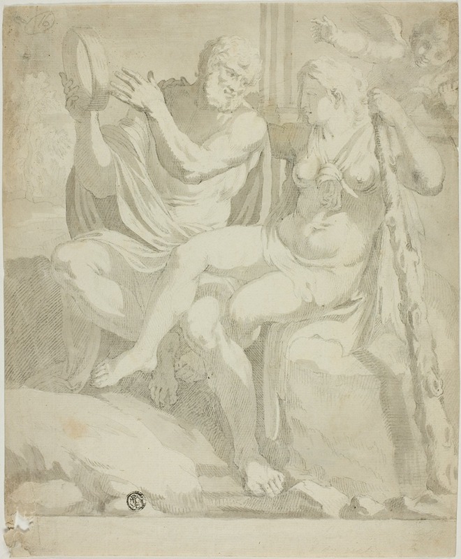 Hercules and Iole by After Annibale Carracci, 1600 — digital art print download