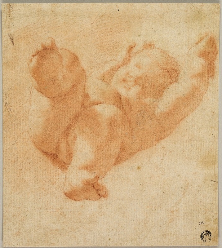 Foreshortened Putto by After Correggio — digital art print download
