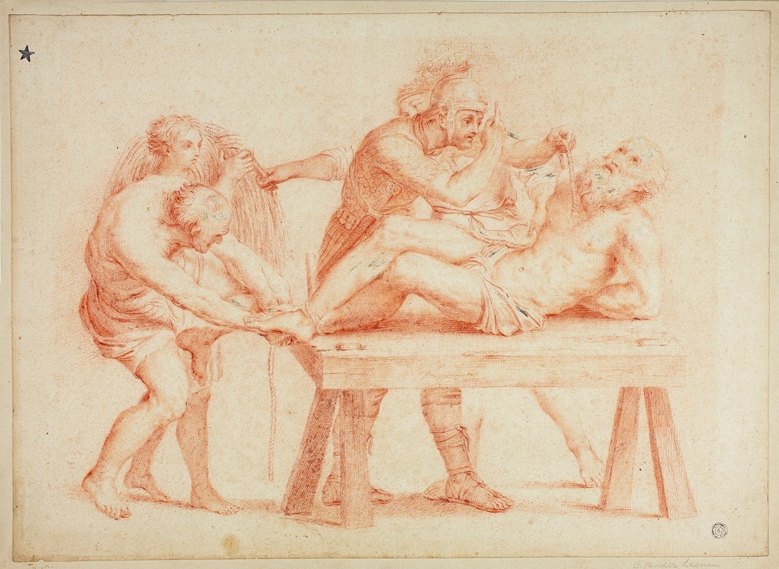 Flagellation of Saint Andrew — After Domenichino