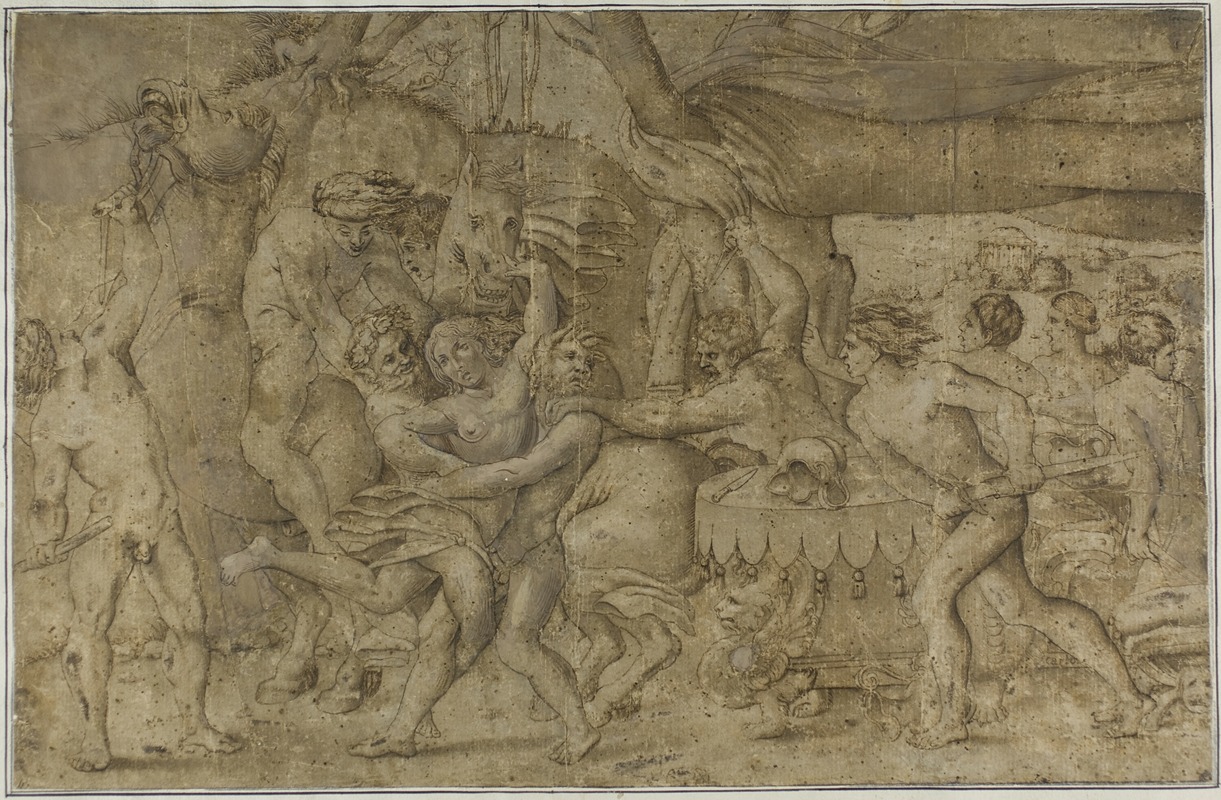 Battle of the Lapiths and Centaurs — After Enea Vico