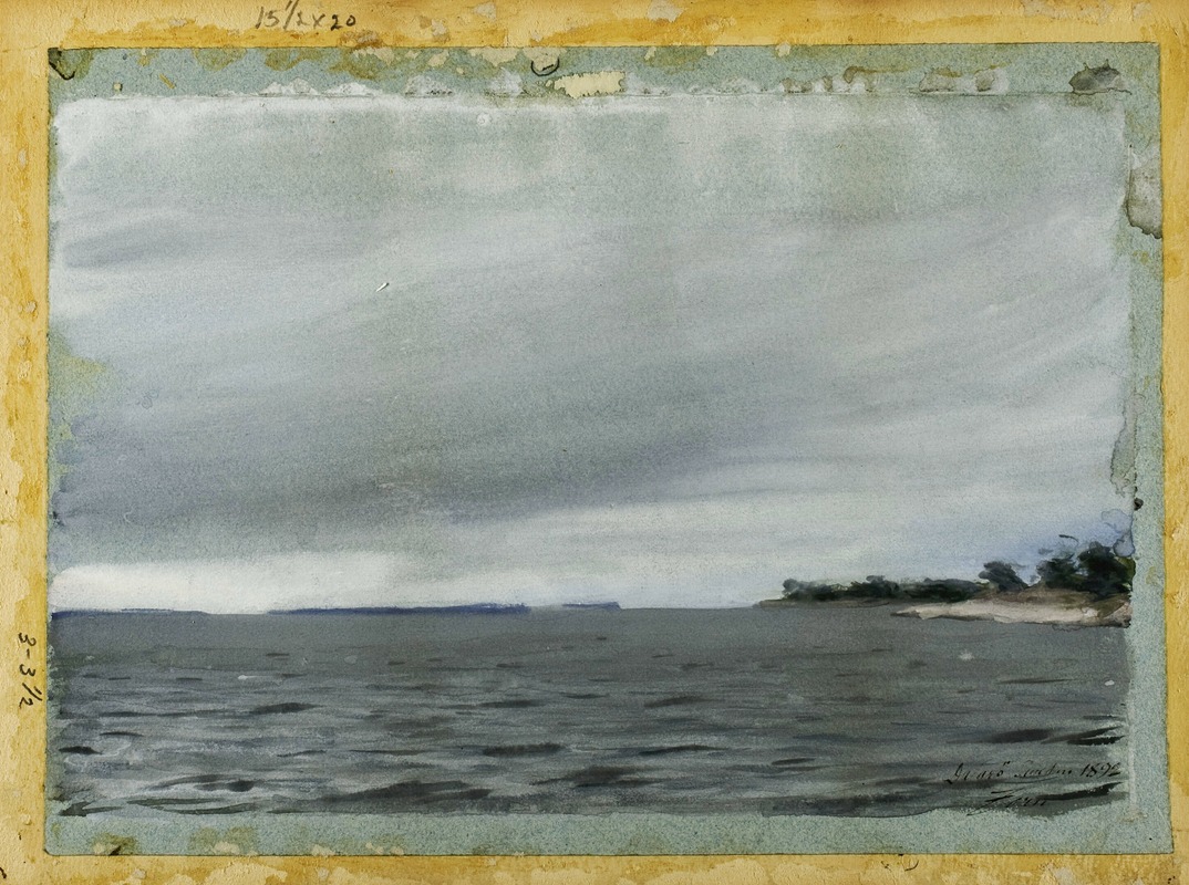 Dragö, Sweden by Anders Zorn, 1892 — digital art print download