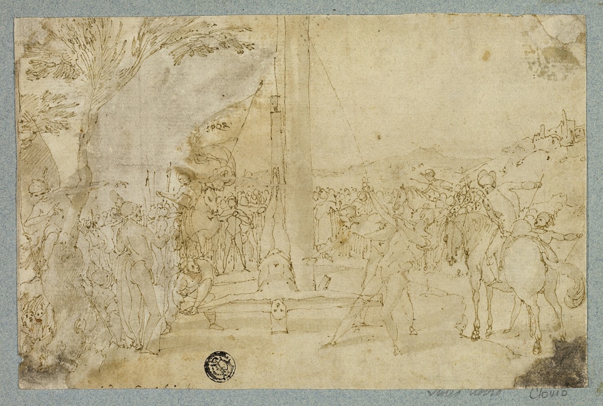 Martyrdom of Saint Peter — Andrea Boscoli