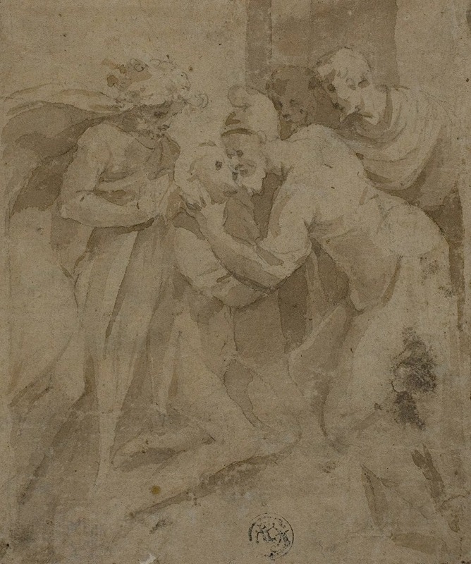 Return of the Prodigal Son by Andrea Schiavone — digital art print download