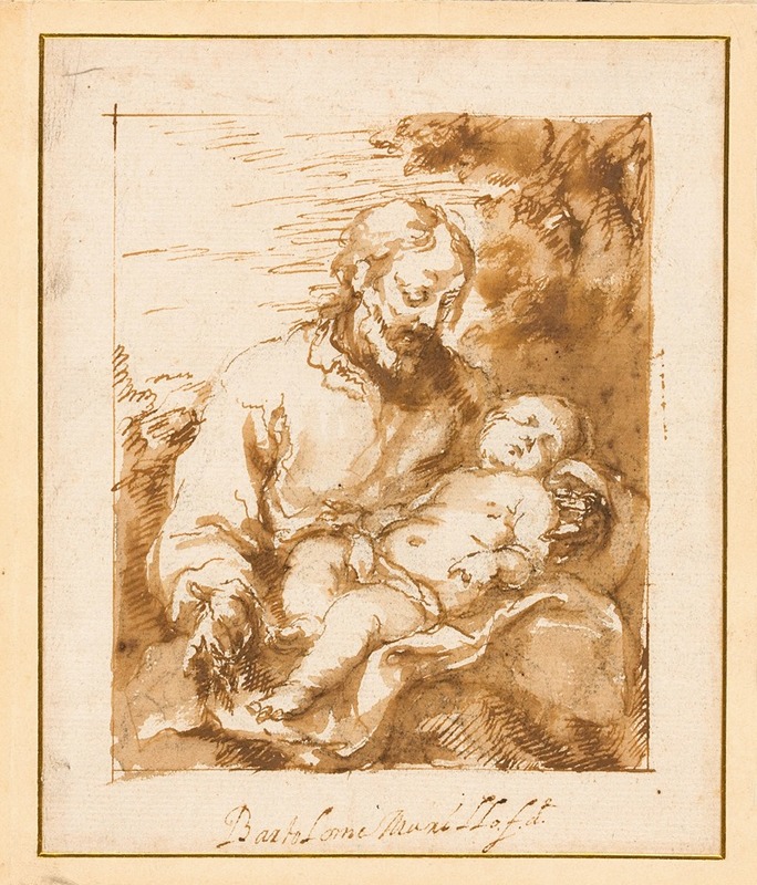Saint Joseph and the Sleeping Christ Child — Bartolomé Estebán Murillo
