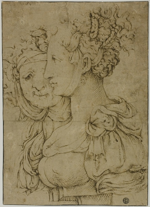 Old Matron and Young Woman — Бартоломео Пассаротти