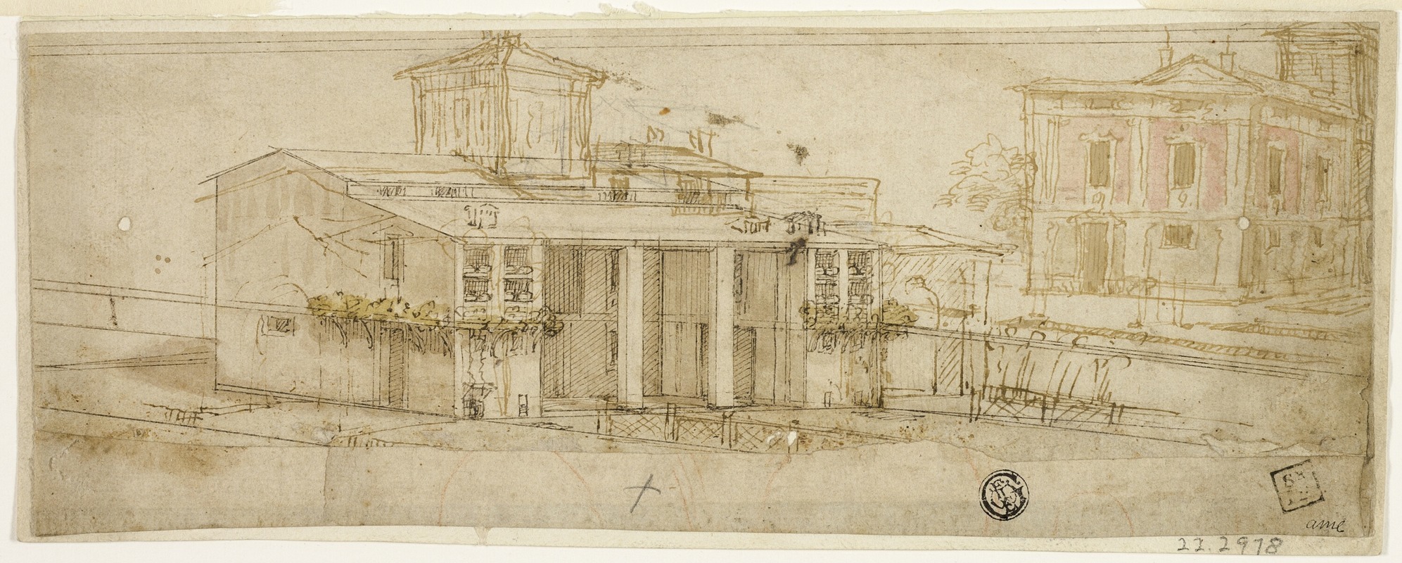 Sketches of Tuscan Villas — Bernardo Buontalenti