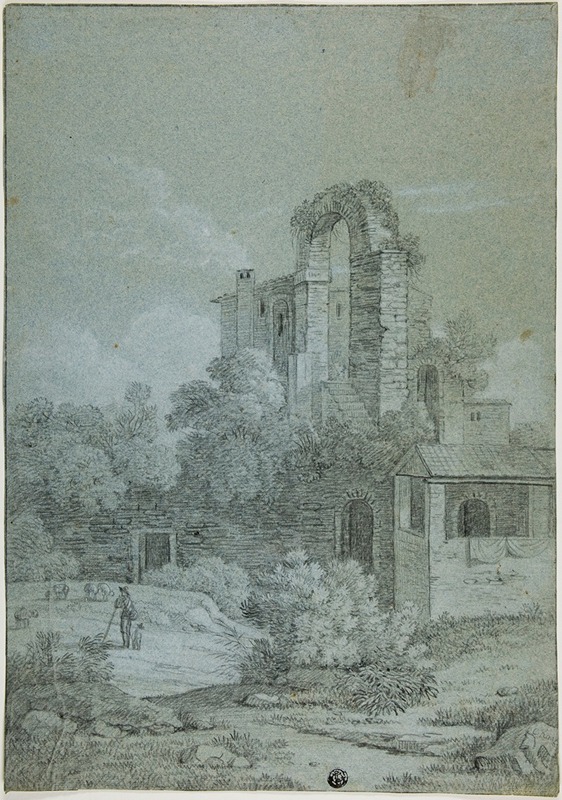 Ruins of Birg Castle — Carl Ludwig Kaaz