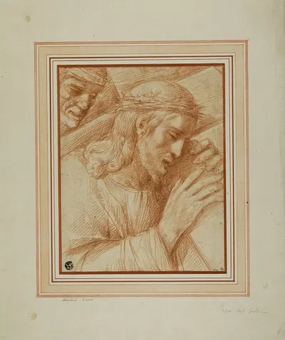Christ Carrying the Cross by Cesare Rossetti, 1580-1600 — digital art print download