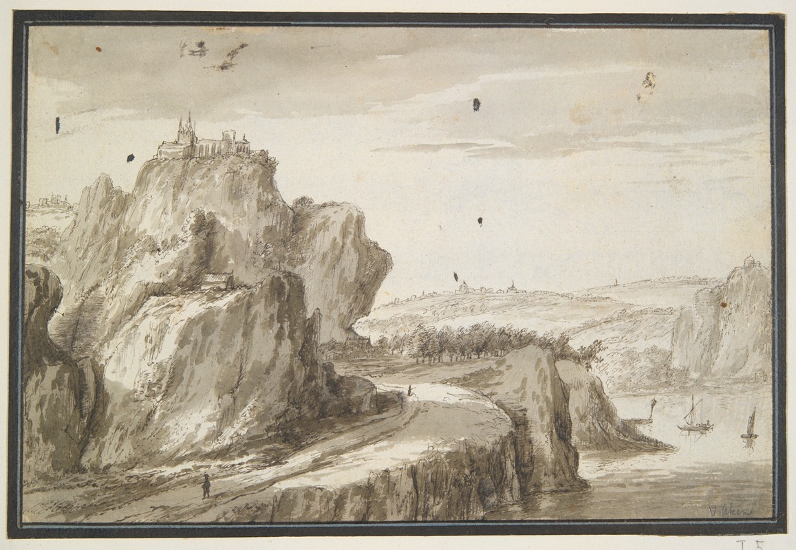Road Leading to a Church — Circle of Gillis Neyts