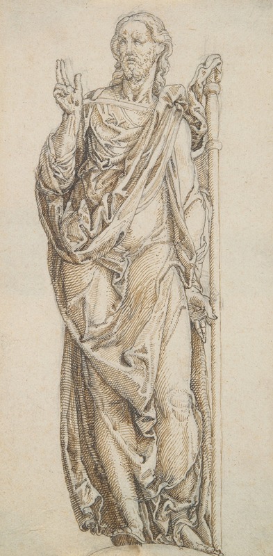 Study for a Draped Figure of Christ — Circle of Lambert Lombard
