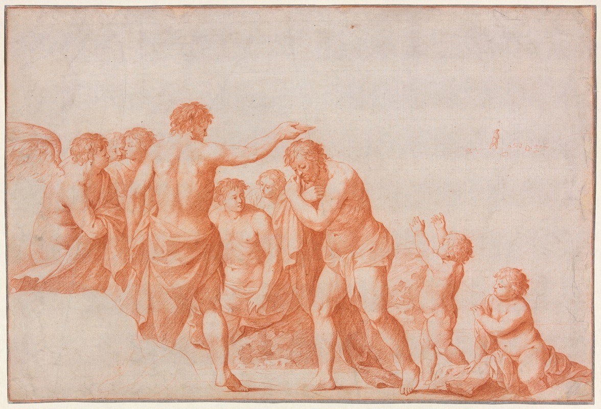 The Baptism of Christ — Cornelis Van Poelenburch