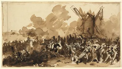 Study by Денис Огюст Мари Раффе, 1833 — digital art print download